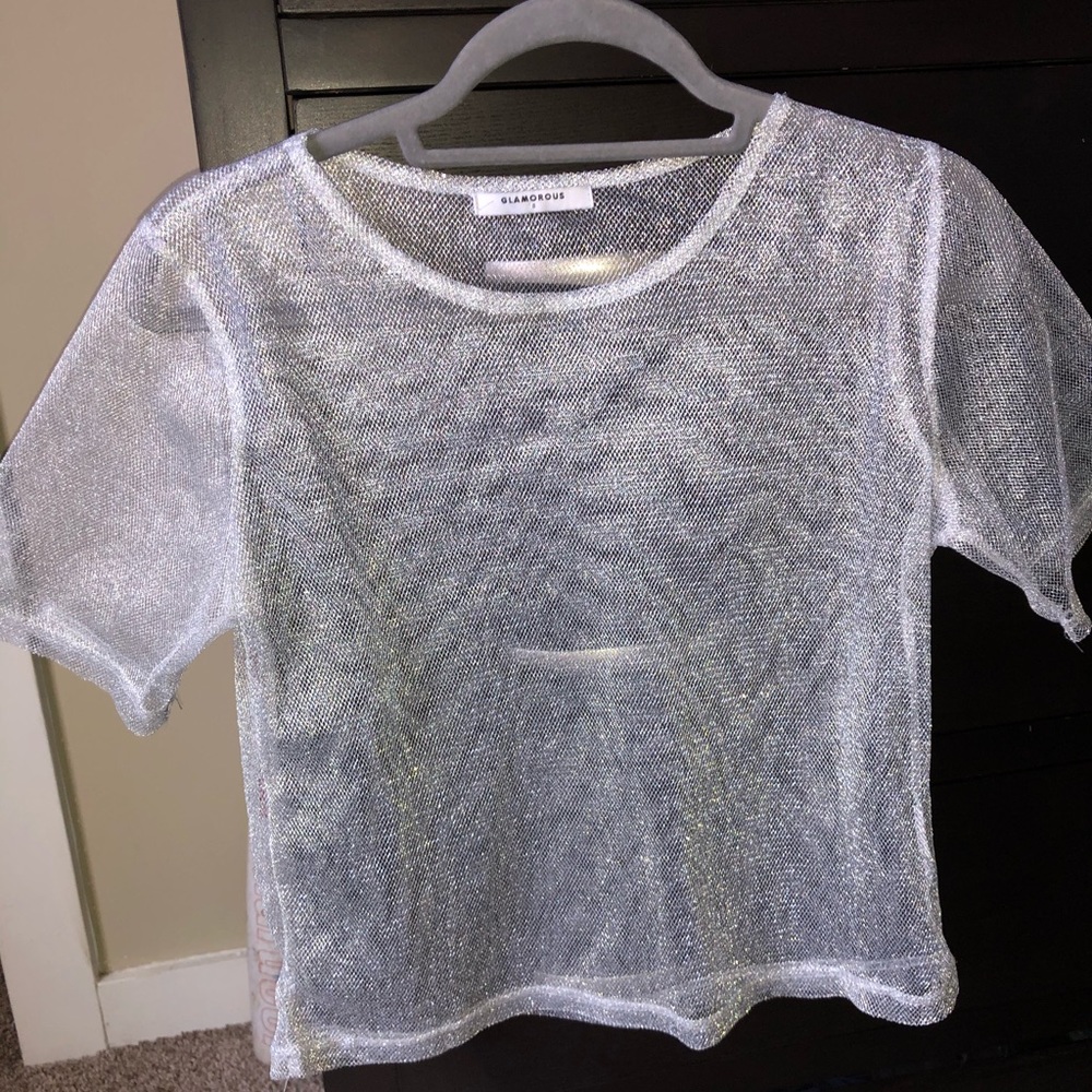 See-through top